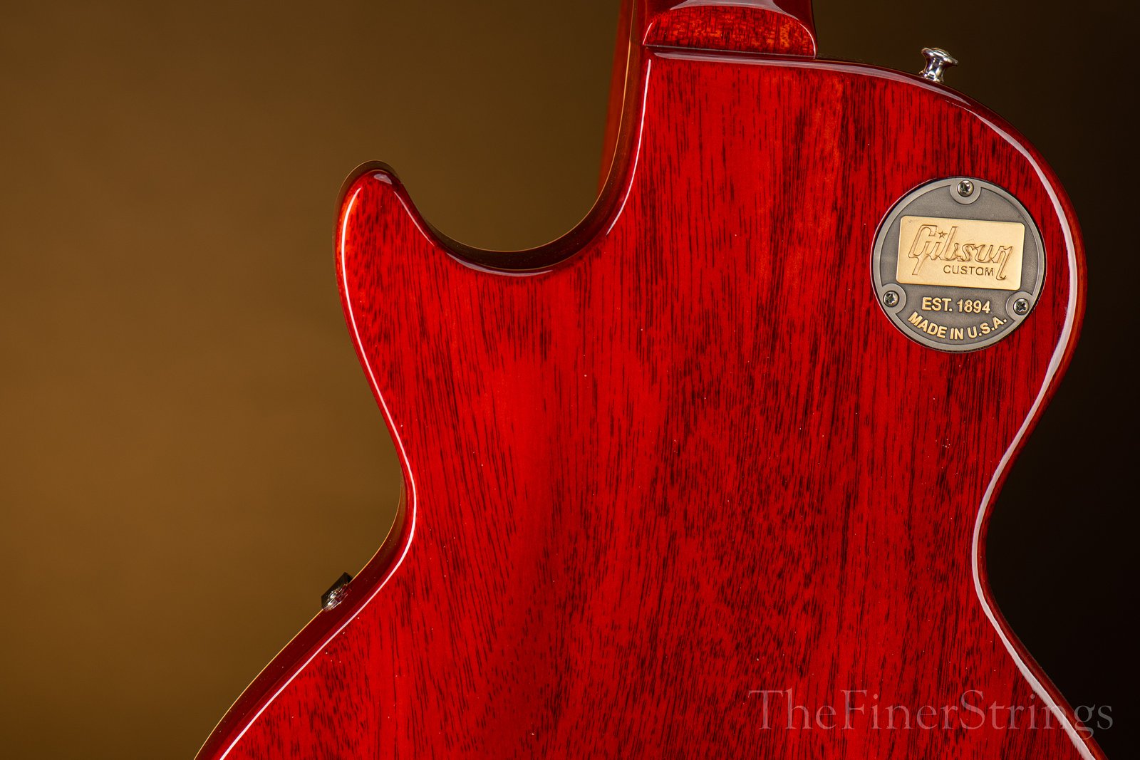 Gibson Custom medallion back