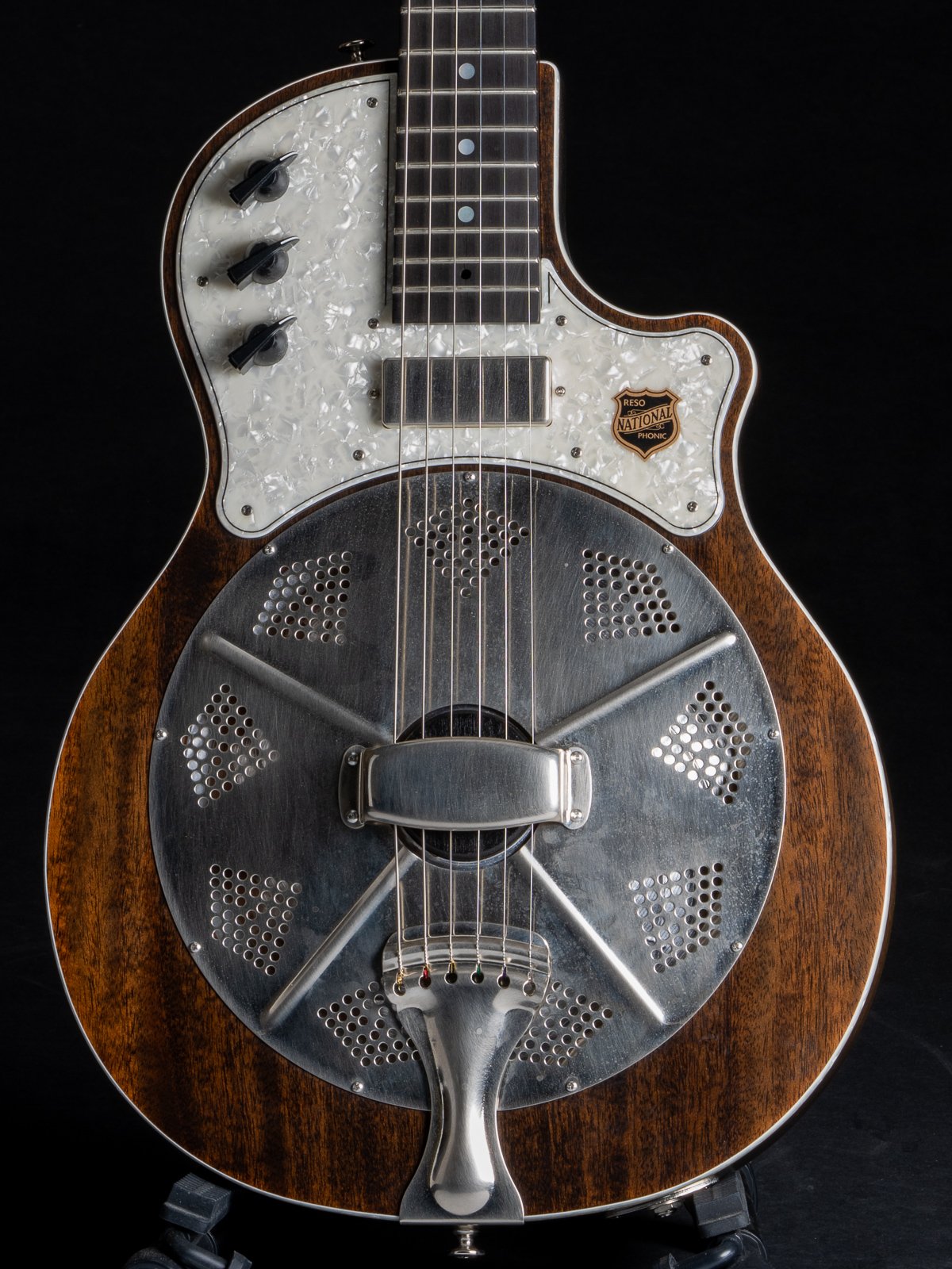 National Resolectric body front with resonator cone