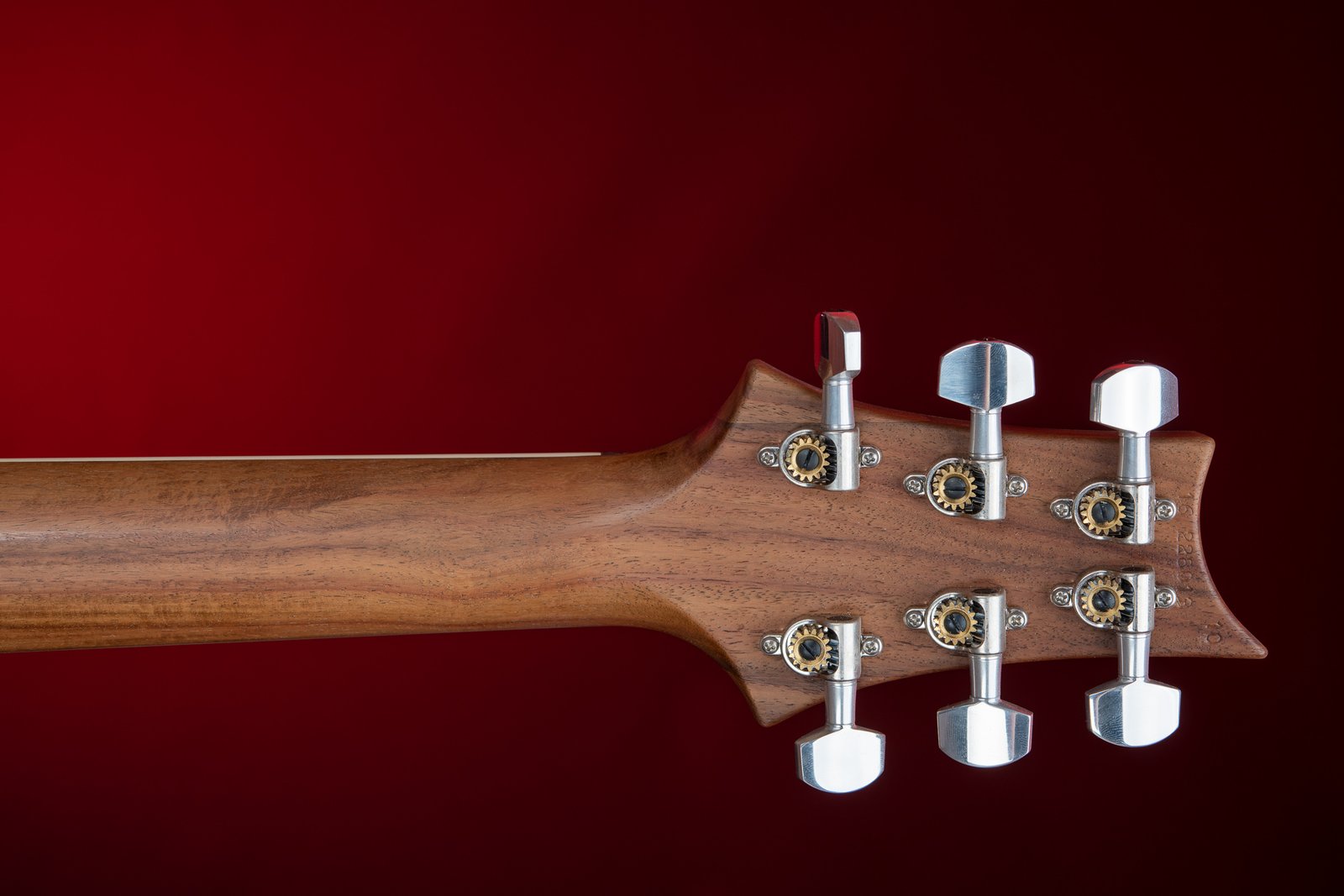 PRS McCarty headstock back with tuners