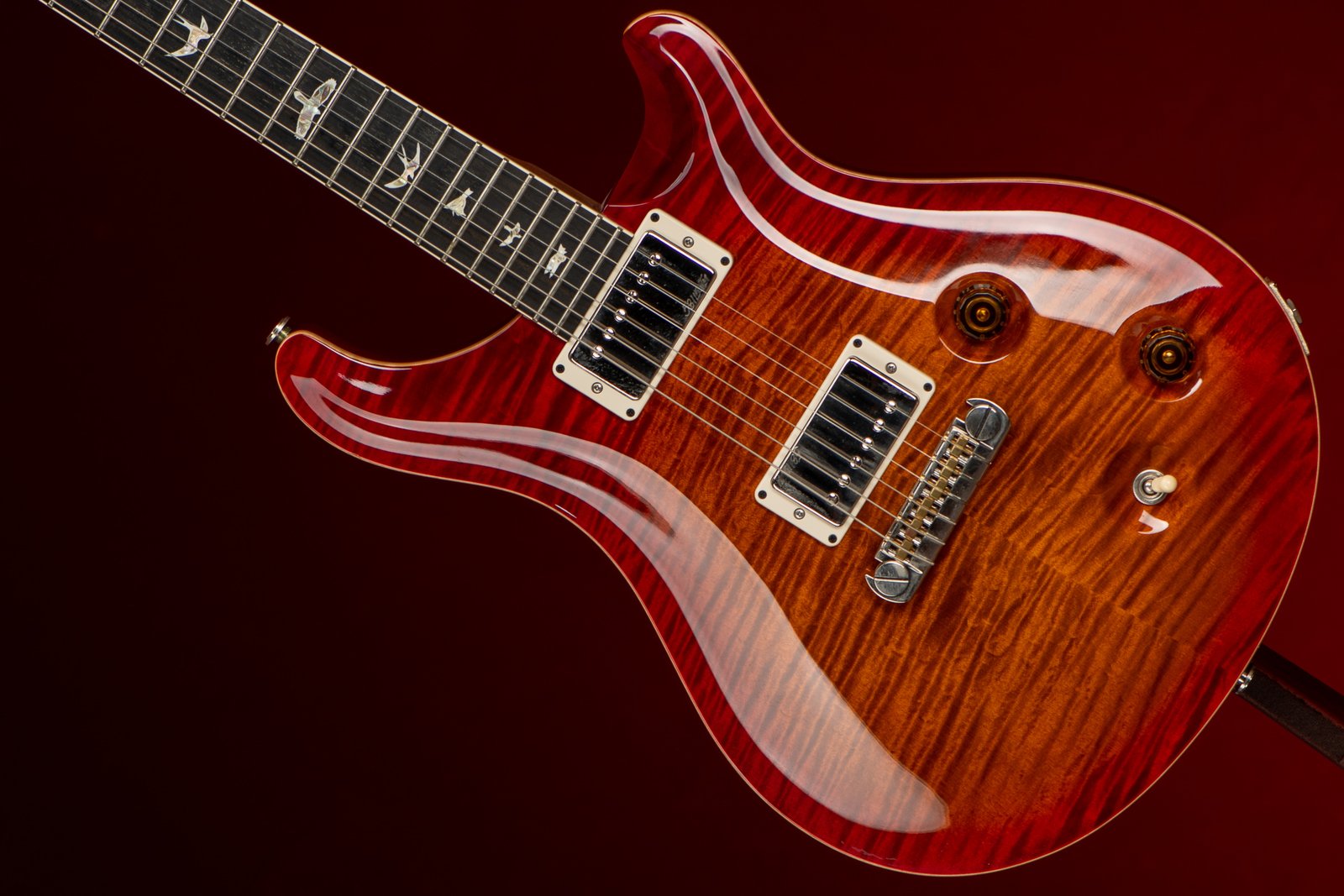 PRS McCarty three-quarter body with bird inlays