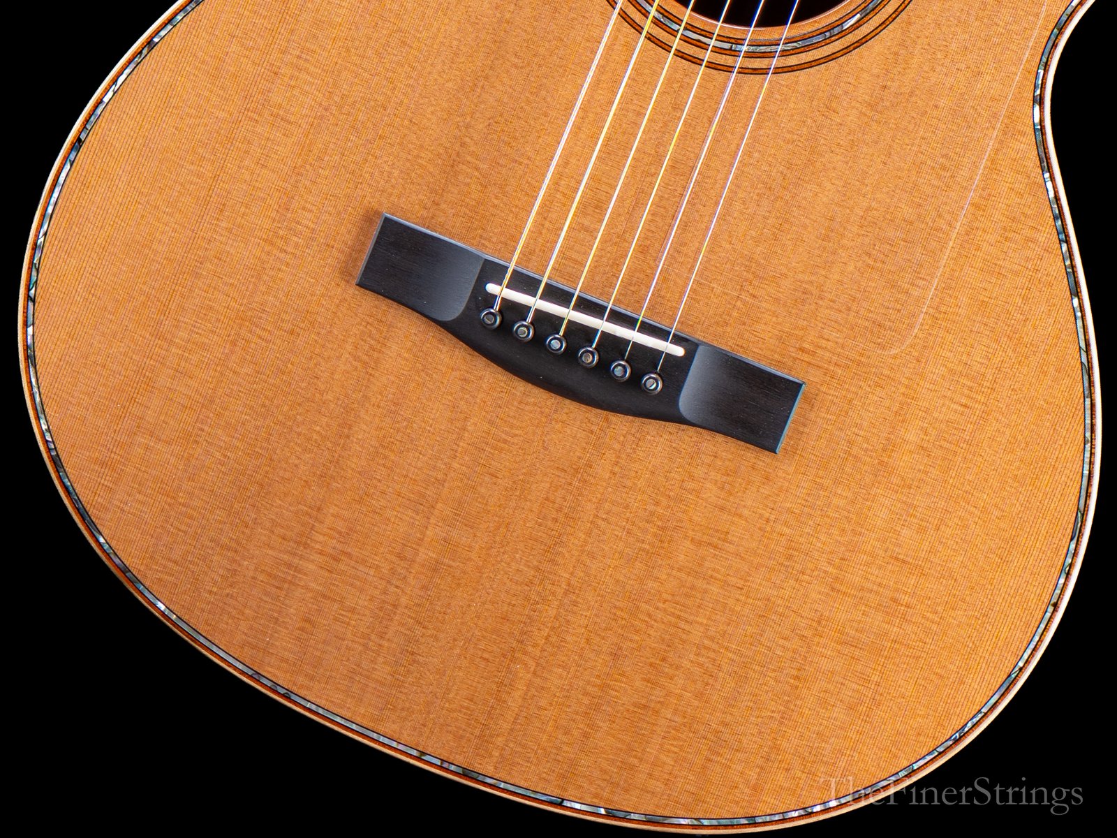 Ted Thompson T2X bridge and lower bout